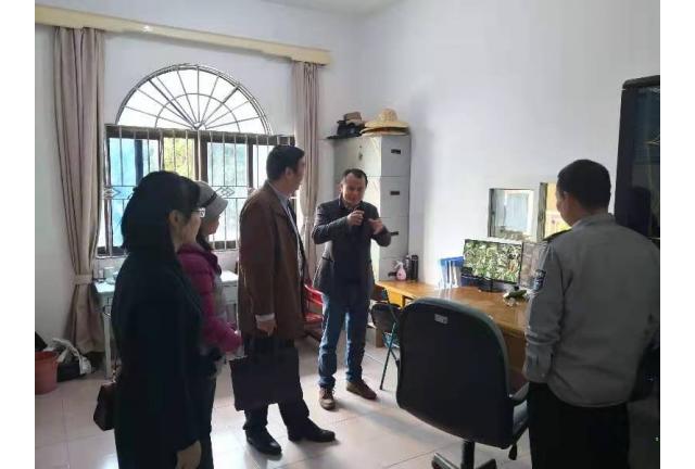 市科技局领导到园进行节前安全生产检查