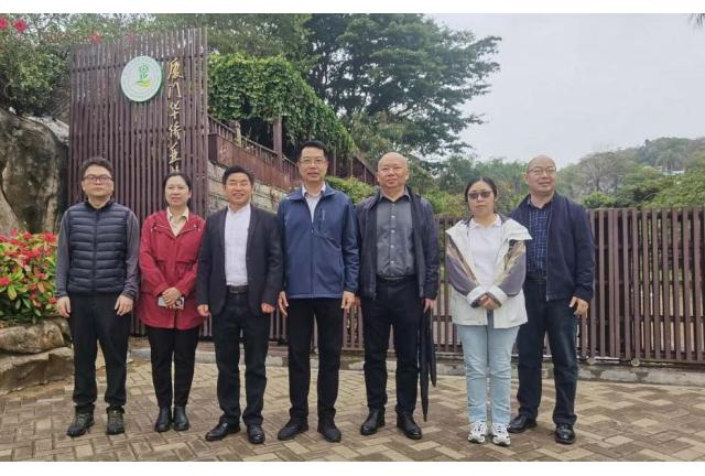 市统战部一行来园调研考察